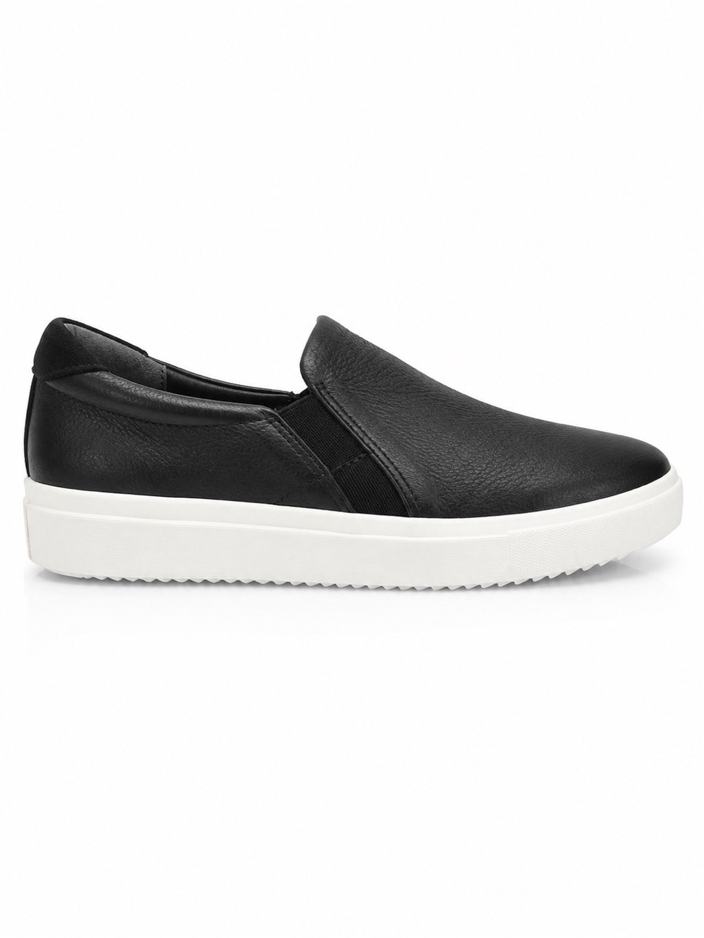 Dr. Scholl’s Nova Black Leather Slip-On Sneakers Women’s 9.5 Comfort Shoes